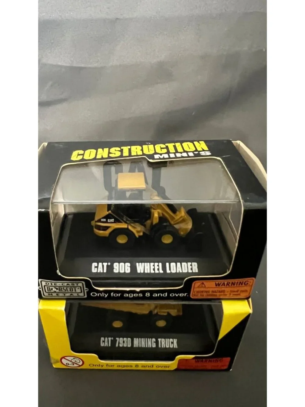 Cat Die-Cast Mini Construction Vehicles Set Of 3